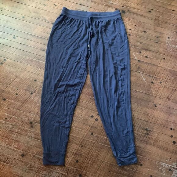 Soft Surroundings Pants - Soft Surr gray flowy elevated basics M cozy loungewear pants